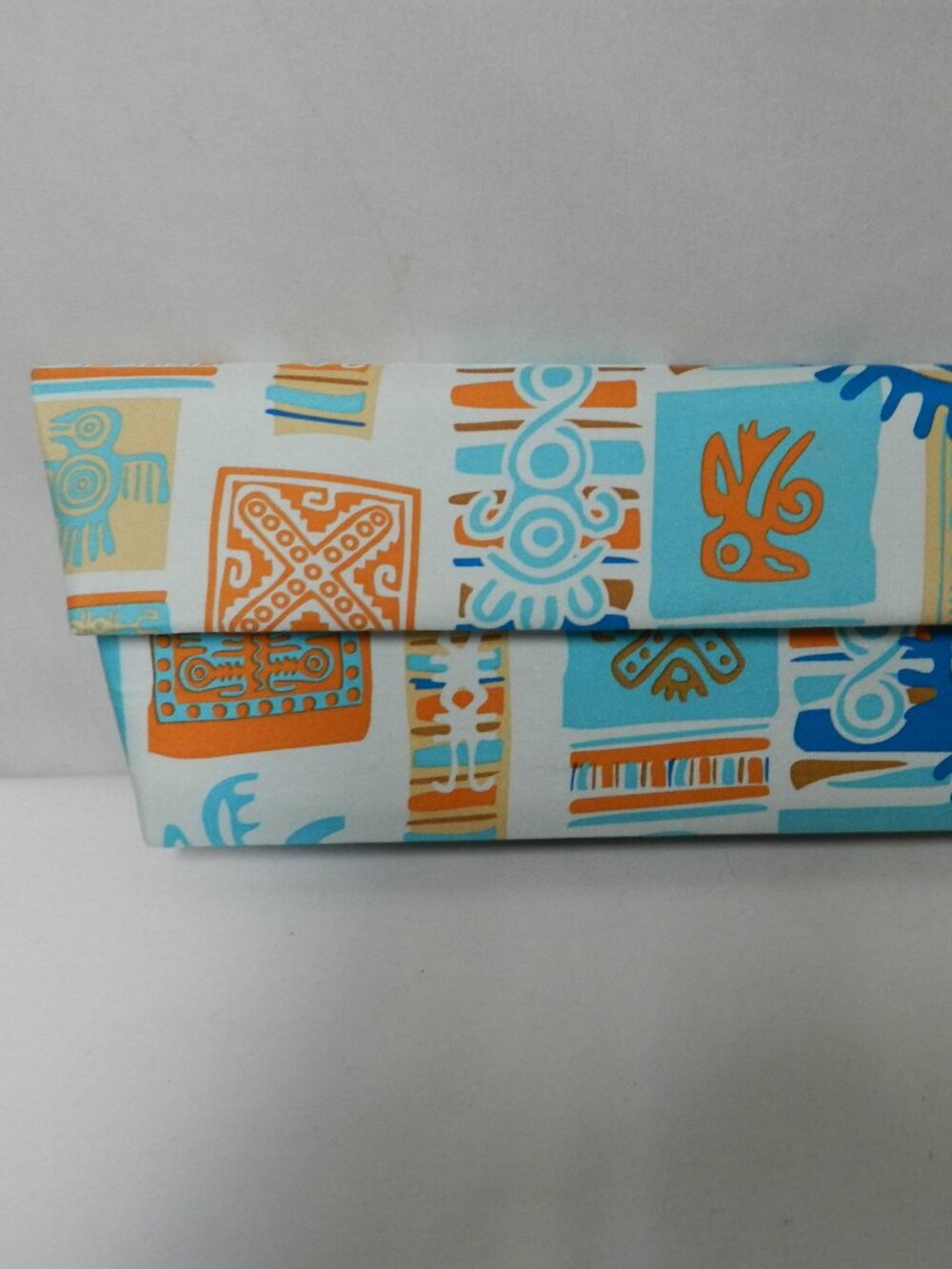 Pineda Covalin 100% Silk clutch purse handbag Mexico Sun Birds Lizards colorful - Picture 2 of 10